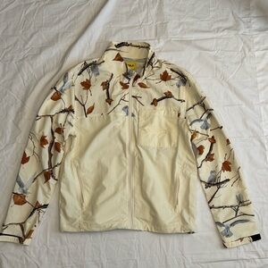 Golf Wang Men’s Camo/ Owl Windbreaker Jacket. Brand New Never Worn. Cream